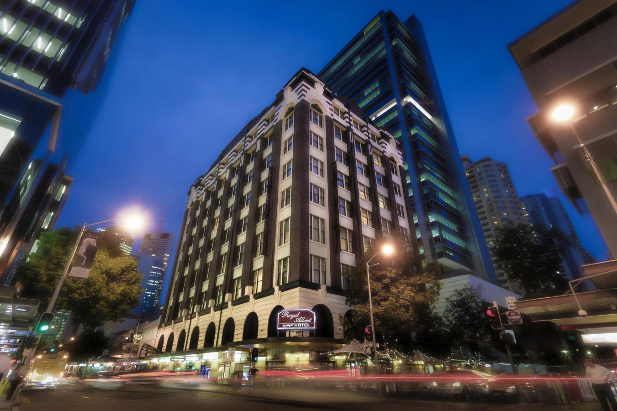 Royal Albert Hotel Брисбен Экстерьер фото